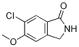 1H-Isoindol-1-one, 6-chloro-2,3-dihydro-5-Methoxy- Structure