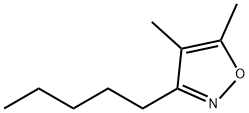 Isoxazole, 4,5-dimethyl-3-pentyl- (9CI) Structure
