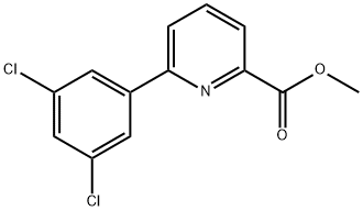 Methyl 6-(3,5-dichlorophenyl)pyridine-2-carboxylate Structure