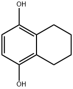 5,6,7,8-Tetrahydronaphthalene-1,4-diol Structure