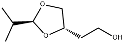 1,3-Dioxolane-4-ethanol,2-(1-methylethyl)-,trans-(9CI) 구조식 이미지