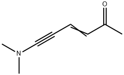 3-Hexen-5-yn-2-one, 6-(dimethylamino)- (9CI) Structure