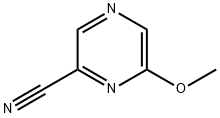 6-METHOXY-PYRAZINE-2-CARBONITRILE Structure