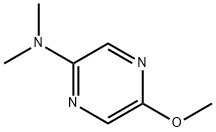 5-메톡시-N,N-디메틸-2-피라지나민 구조식 이미지