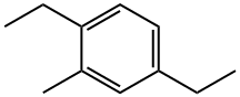 1,4-diethyl-2-methyl-benzene Structure