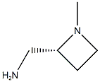 (R)-2-Aminomethyl-1-methylazetidine 구조식 이미지