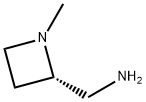 (S)-2-Aminomethyl-1-methylazetidine 구조식 이미지