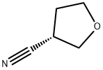3-Furancarbonitrile, tetrahydro-, (3S)- Structure