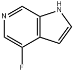 1H-Pyrrolo[2,3-c]pyridine, 4-fluoro- Structure
