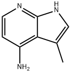3-methyl-1H-pyrrolo[2,3-b]pyridin-4-amine 구조식 이미지
