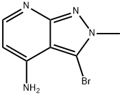 4-AMino-3-bromo-2-methyl-2H-pyrazolo[3,4-b]pyridine Structure