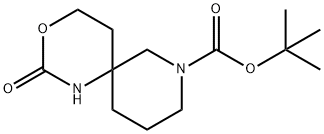 8-Boc-2-oxo-3-oxa-1,8-diaza-spiro[5.5]undecane Structure