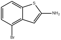 2-Amino-4-bromo-benzo[b]thiophene Structure