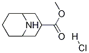 Methyl 9-azabicyclo[3.3.1]nonane-3-carboxylate hydrochloride Structure