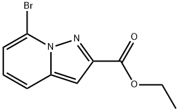 Ethyl 7-bromopyrazolo[1,5-a]pyridine-2-carboxylate Structure
