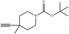 1-Boc-4-ethynyl-4-Methylpiperidine Structure