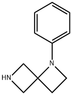 1,6-Diazaspiro[3.3]heptane, 1-phenyl- Structure