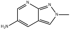 5-Amino-2-methyl-2H-pyrazolo[3,4-b]pyridine Structure