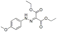 2-(4-Methoxyphenyl)hydrazonomalonic acid diethyl ester Structure