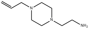 1-피페라진에탄아민,N-2-프로페닐-(9CI) 구조식 이미지