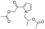 N-(2-acetoxy)propyl-2-(2-acetoxy)acetopyrrole Structure