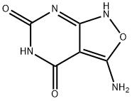 Isoxazolo[3,4-d]pyrimidine-4,6(1H,5H)-dione, 3-amino- (9CI) 구조식 이미지