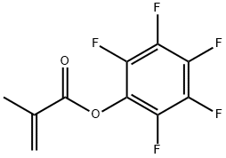 PENTAFLUOROPHENYL METHACRYLATE 구조식 이미지