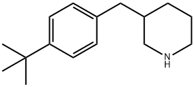 3-[[4-(1,1-DIMETHYLETHYL)PHENYL]METHYL]-PIPERIDINE Structure