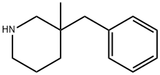 3-BENZYL-3-METHYL-PIPERIDINE Structure