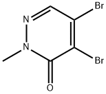 4,5-DIBROMO-2-METHYL-2H-PYRIDAZIN-3-ONE Structure