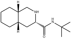 N-(tert-Butyl)decahydroisoquinoline-3-carboxamide Structure
