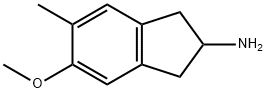 5-메톡시-6-메틸-2-아미노인단 구조식 이미지