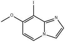 IMidazo[1,2-a]pyridine, 8-iodo-7-Methoxy- Structure