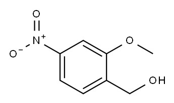 2-METHOXY-4-NITROBENZYL ALCOHOL Structure
