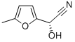 (S)-2-HYDROXY-2-(5-메틸푸릴)아세토니트릴 구조식 이미지