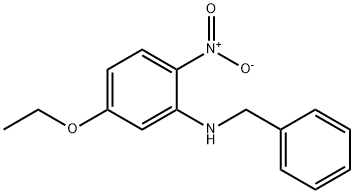 N-Benzyl-5-ethoxy-2-nitroaniline Structure