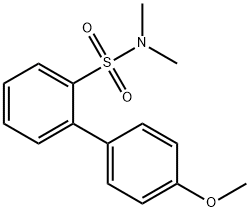 2-(4-Methoxyphenyl)-N,N-diMethylbenzenesulfonaMide Structure