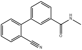 3-(2-Cyanophenyl)-N-MethylbenzaMide Structure