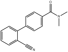 4-(2-Cyanophenyl)-N,N-diMethylbenzaMide Structure