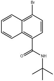 N-t-Butyl 4-broMonaphthaMide Structure