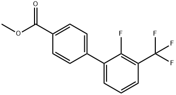 Methyl 4-[2-fluoro-3-(trifluoroMethyl)phenyl]benzoate Structure