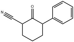 2-oxo-3-phenyl-cyclohexane-1-carbonitrile Structure