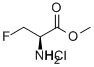 3-FLUORO-L-ALANINE METHYL ESTER, HYDROCHLORIDE Structure