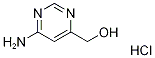 (6-AMinopyriMidin-4-yl)Methanol hydrochloride Structure