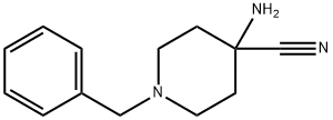 4-AMINO-1-BENZYLPIPERIDINE-4-CARBONITRILE Structure