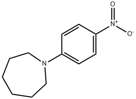 hexahydro-1-(4-nitrophenyl)-1H-azepine Structure