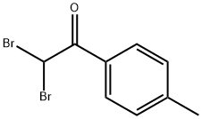 2,2-DIBROMO-1-P-TOLYLETHANONE 구조식 이미지