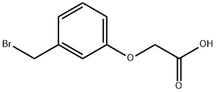 3-(BROMOMETHYL)PHENOXYACETIC ACID Structure