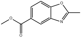 Метил 2-метил-1,3-бензоксазол-5-карбоксила структурированное изображение