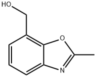 (2-Methylbenzoxazol-7-yl)methanol Structure